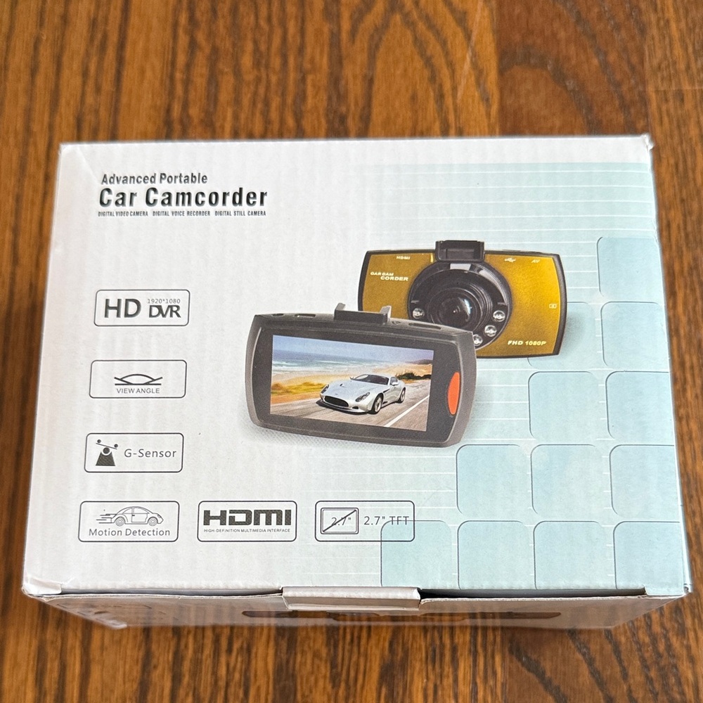 Advanced Portable Car Camcorder - Black